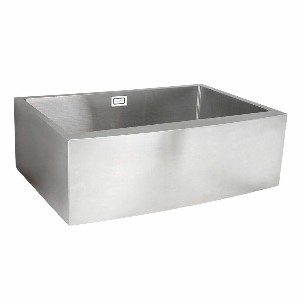 Cuba para Cozinha de Embutir Aço Inox Farm Sink 76x35x25,4cm Addra