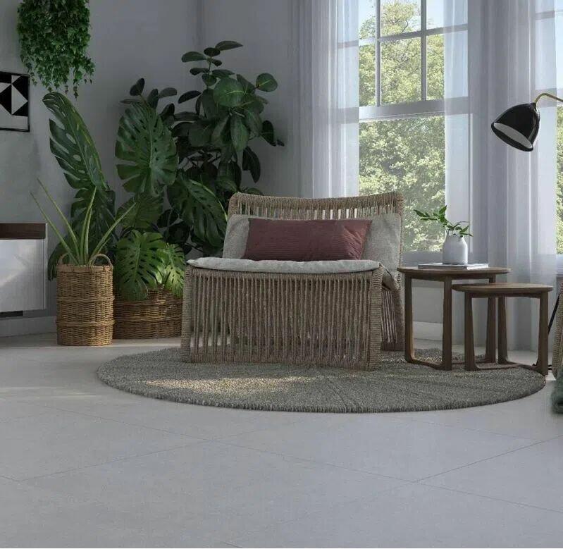 Porcelanato Urban Soft HD Retificado Acetinado 84x84 Elizabeth