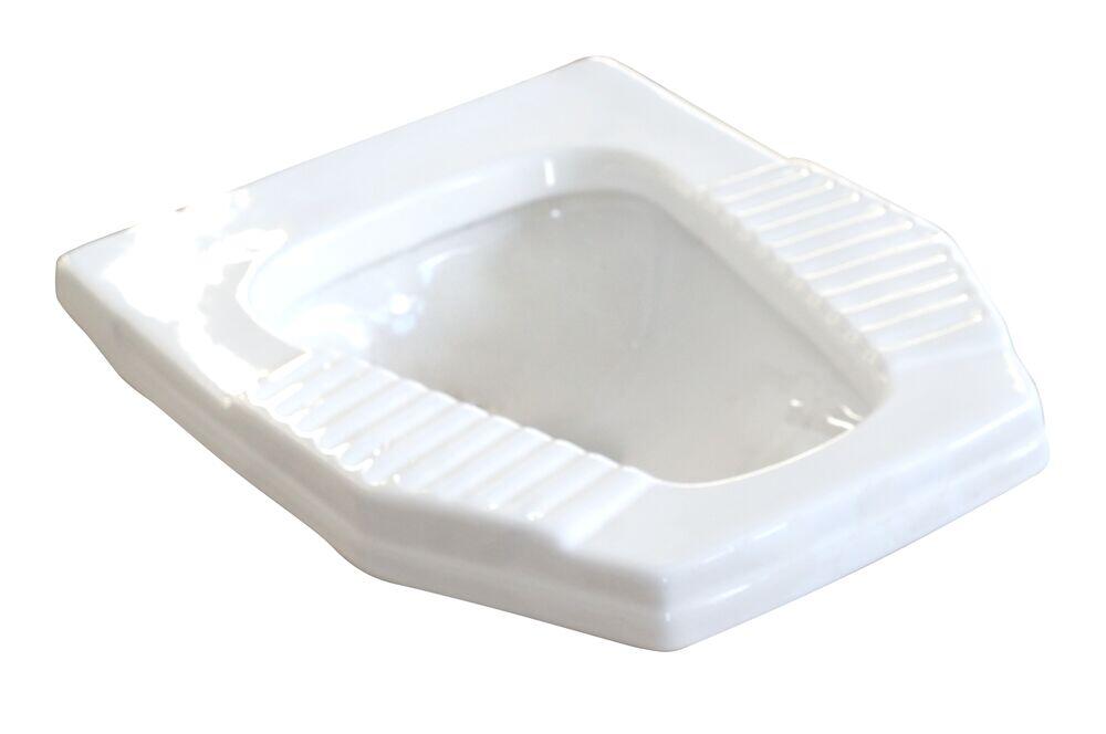 Vaso Sanitário Turco Alto Brilho Branco Luzarte
