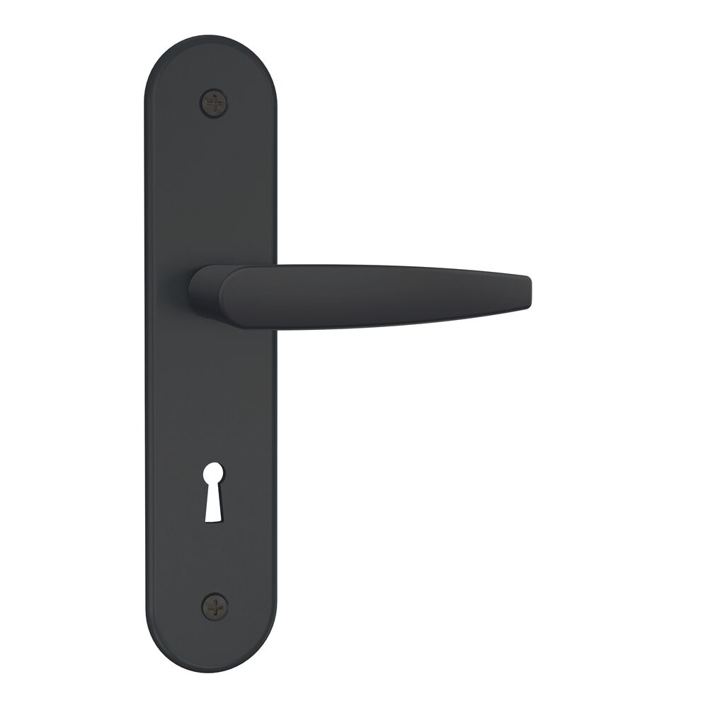 Fechadura Espelho Interna 40mm Inox 814/33 Preto Fosco Stam