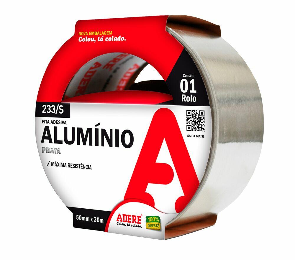 Fita Alumínio 50mmx30m Adere