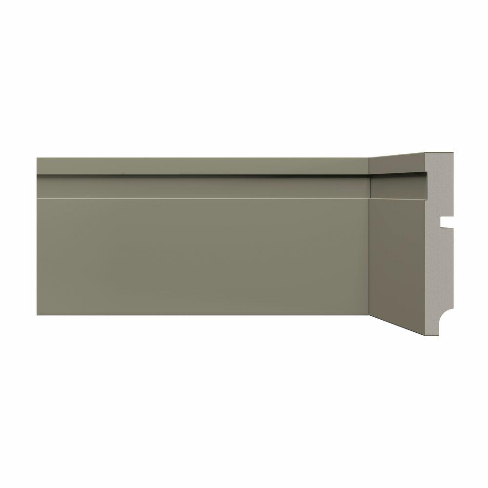 Rodapé Poliestireno Santa Luzia 457 10mx2,40m Cinza Titanium