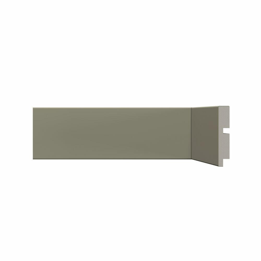 Rodapé Poliestireno Santa Luzia 451 7cmx2,4m Cinza Titanium