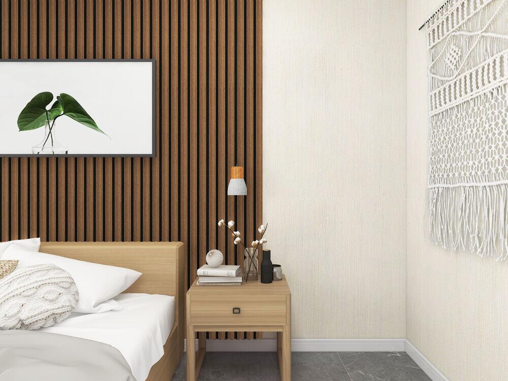 Painel Ripado 3D Poliestireno 2,85x12 Évora Malaga