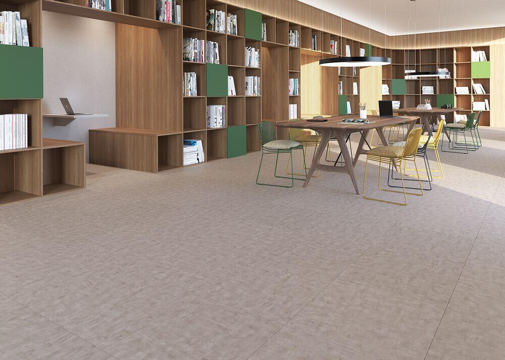 Piso Cola PVC Marrom Claro 60x60 Durafloor