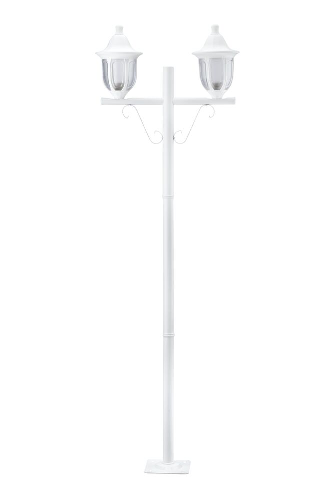 Poste de Luz para Jardim Dital Linha Modena 2 Lâmpadas