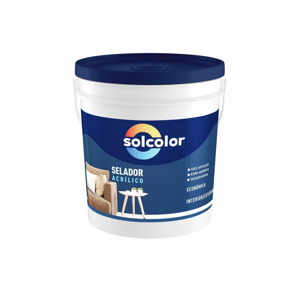 Selador Acrílico 18L Branco Solcolor