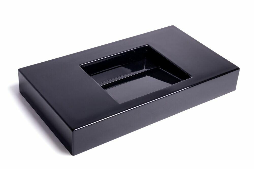 Gabinete com Espelheira para Banheiro C-Linea Cube 70x80cm Suspenso