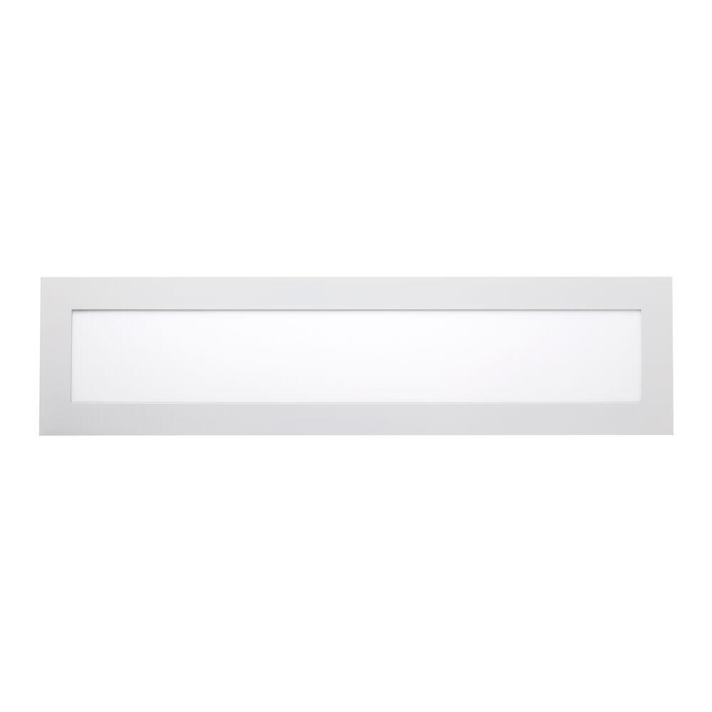 Painel LED Embutir Bronzearte Slimtech Fit 6500 Retangular 30W Branco