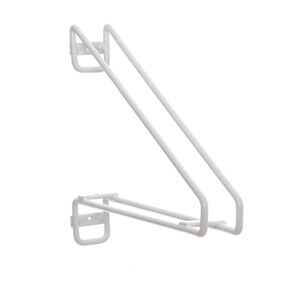 Suporte para Prateleira Metaltru Vega 4x22x26cm Branco