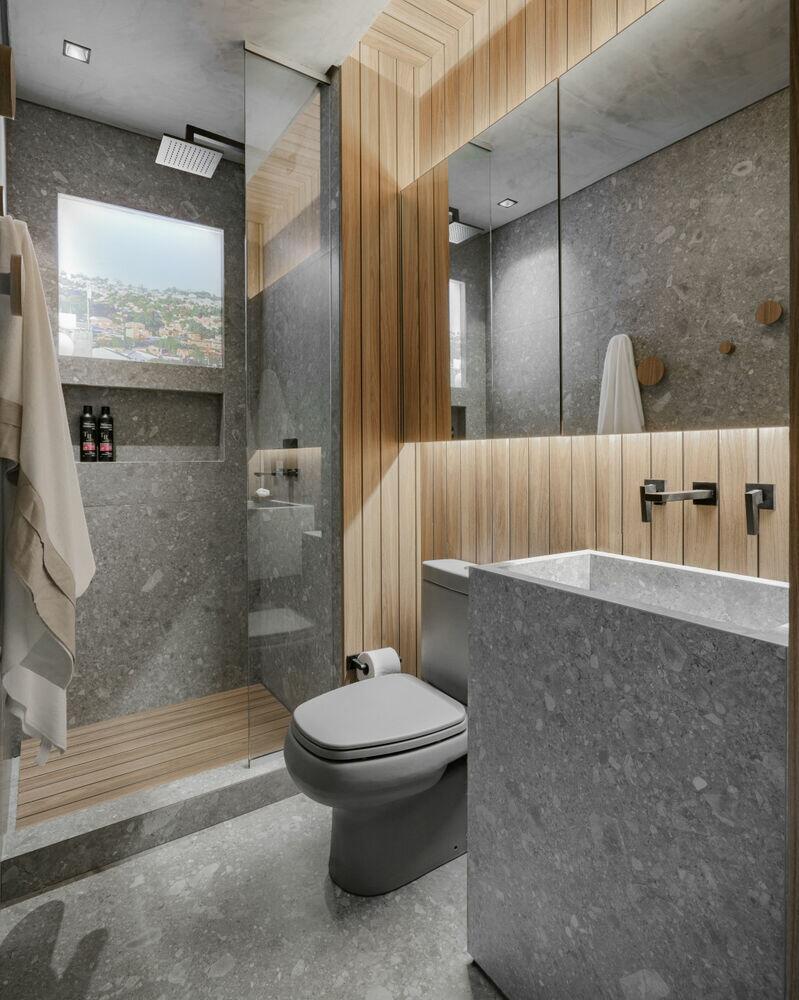 Porcelanato Iseo Grigio Retificado Acetinado 90x90 Eliane