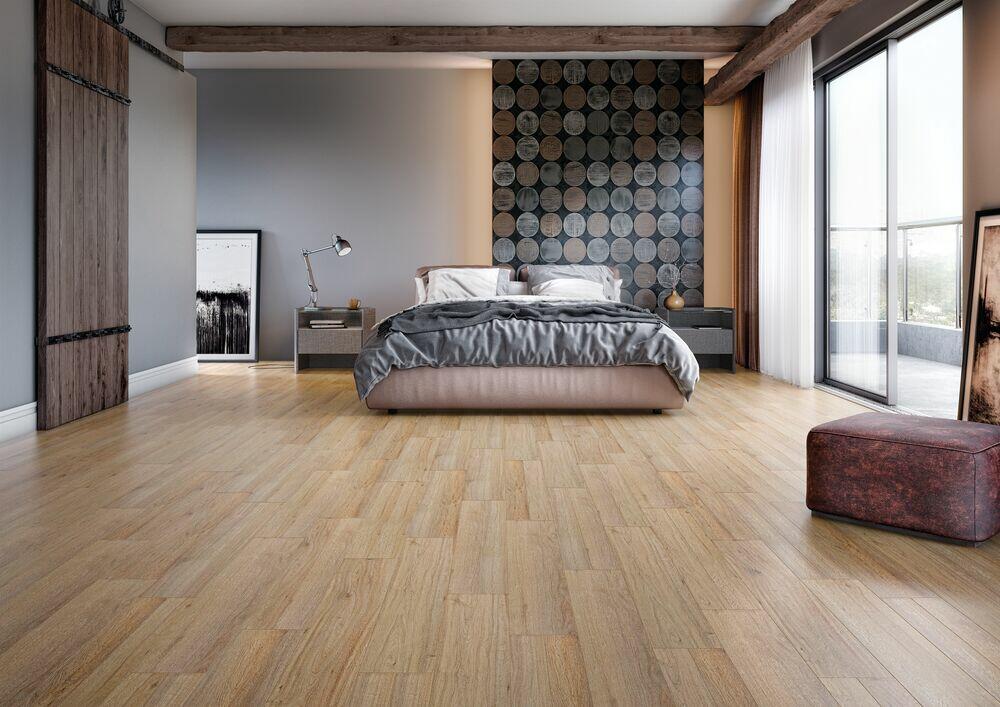 Piso Vinílico LVT Cola Basic Kansas 23,8x122 Eucafloor