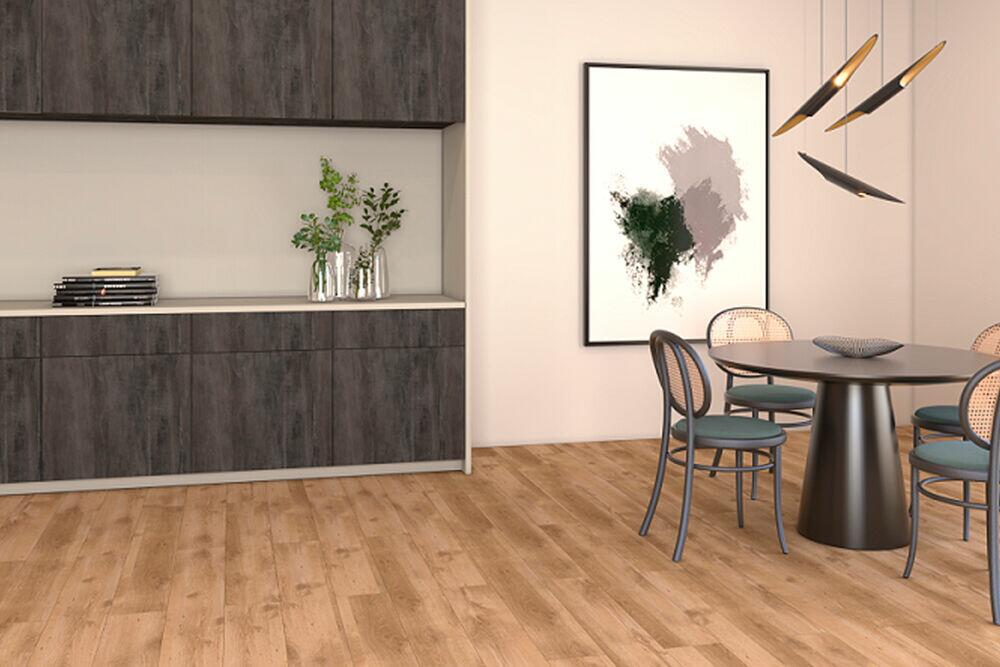 Piso Laminado Click Prime Cacau 21,7x135,7 Eucafloor