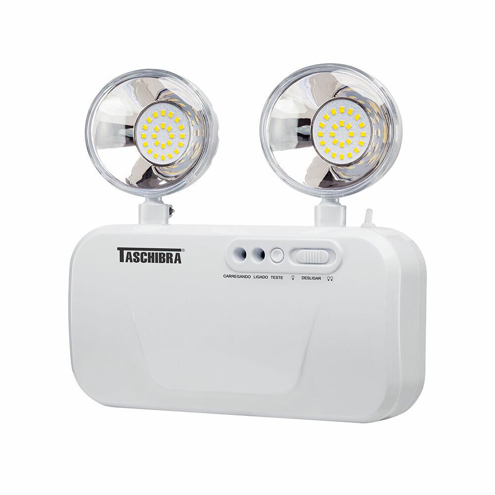 Bloco de Iluminação Autônomo Farol 1200L Branco 6500K Luz Branca Taschibra