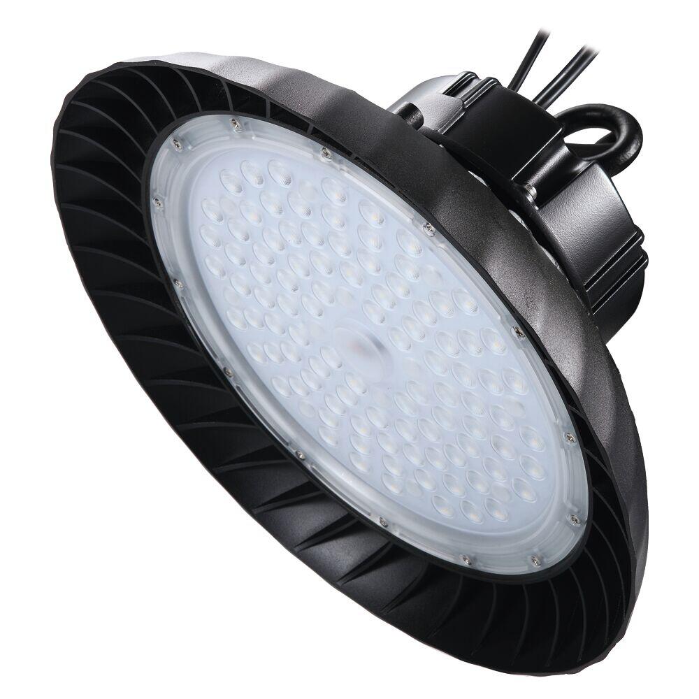 Luminária de Teto Bronzearte Bay Ufo Sobrepor 100W 5000K Preto