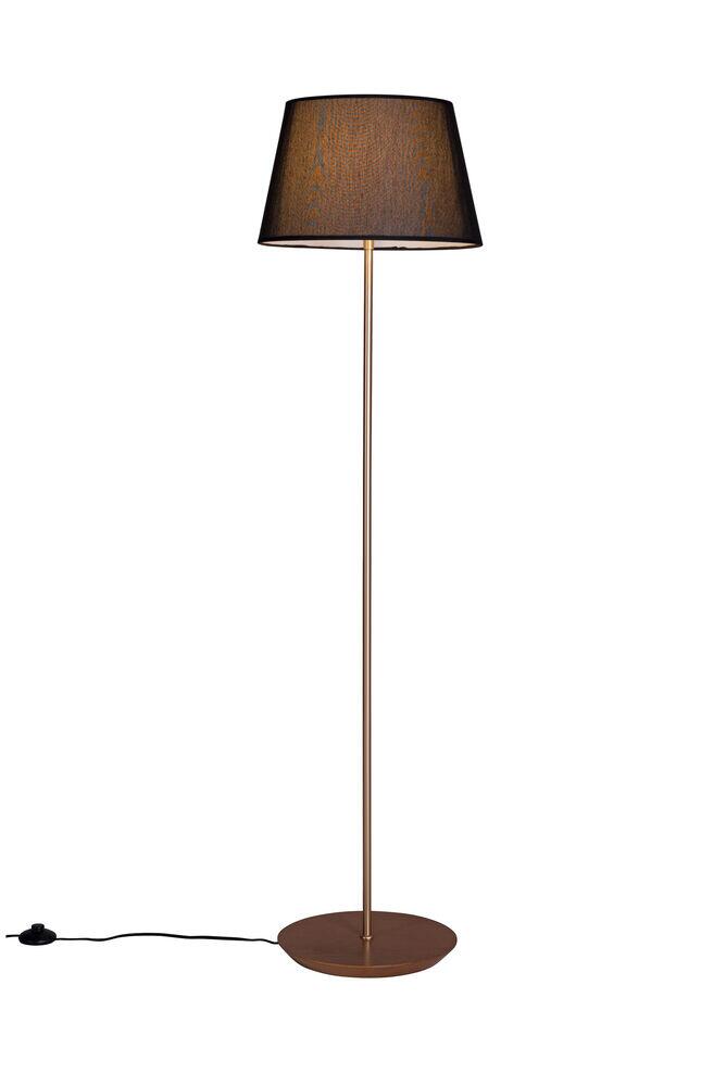 Luminária de Coluna Madelustre Slim 50cm 1 Lâmpada E27 Castanho