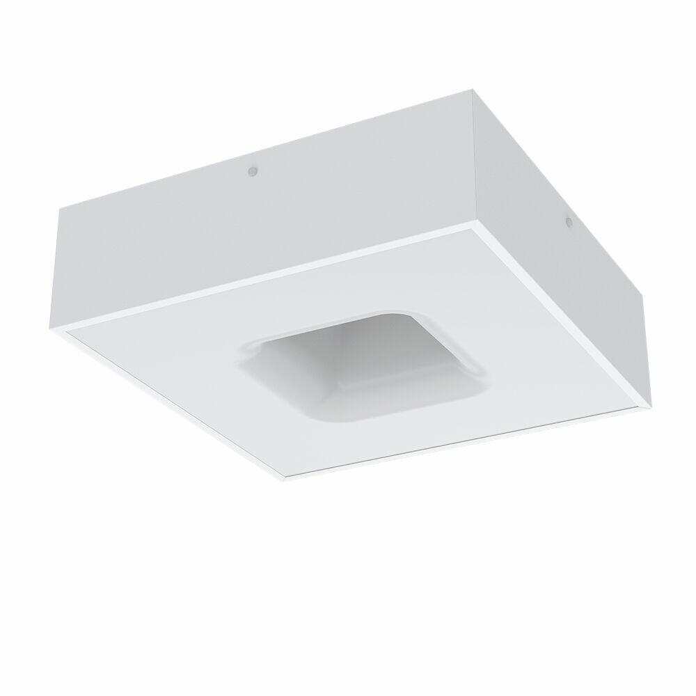 Plafon LED Taschibra Waffle 40W 2700K Branco