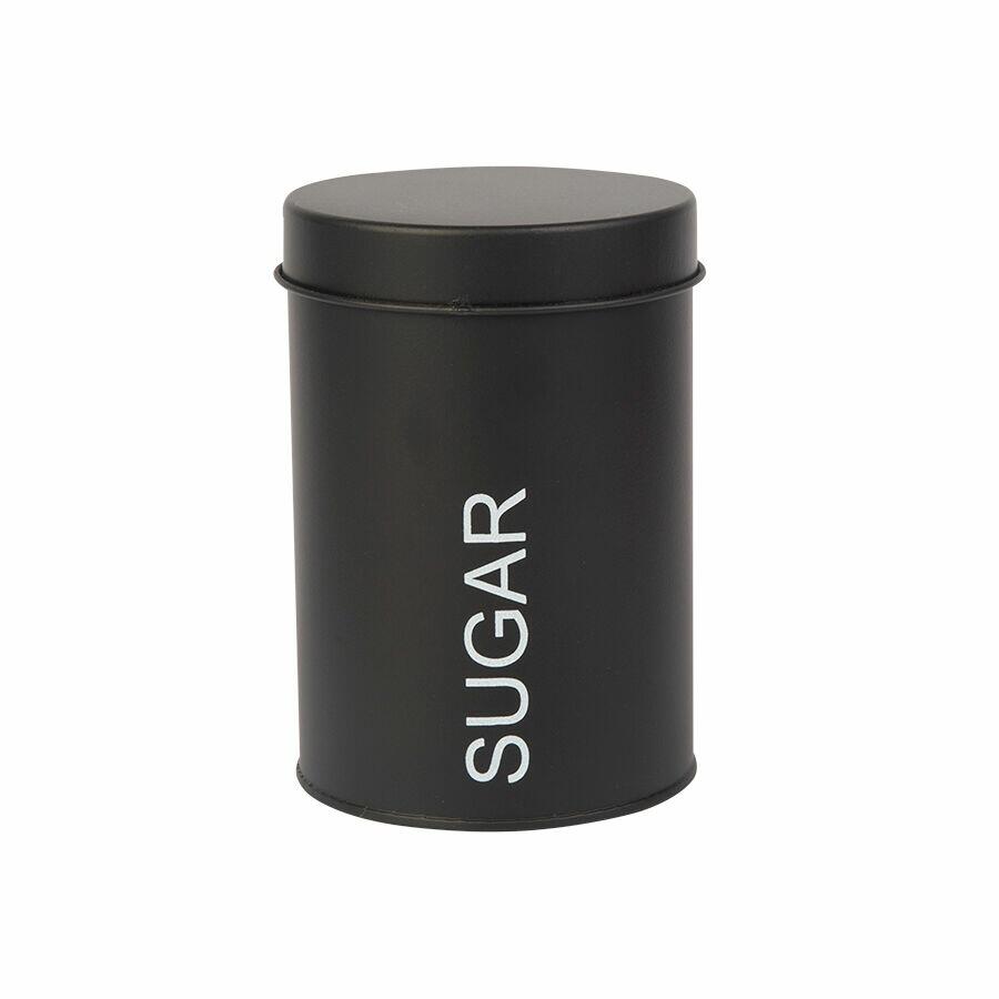 Pote Metal Slim Preto 14,5cm Casa&Ideia