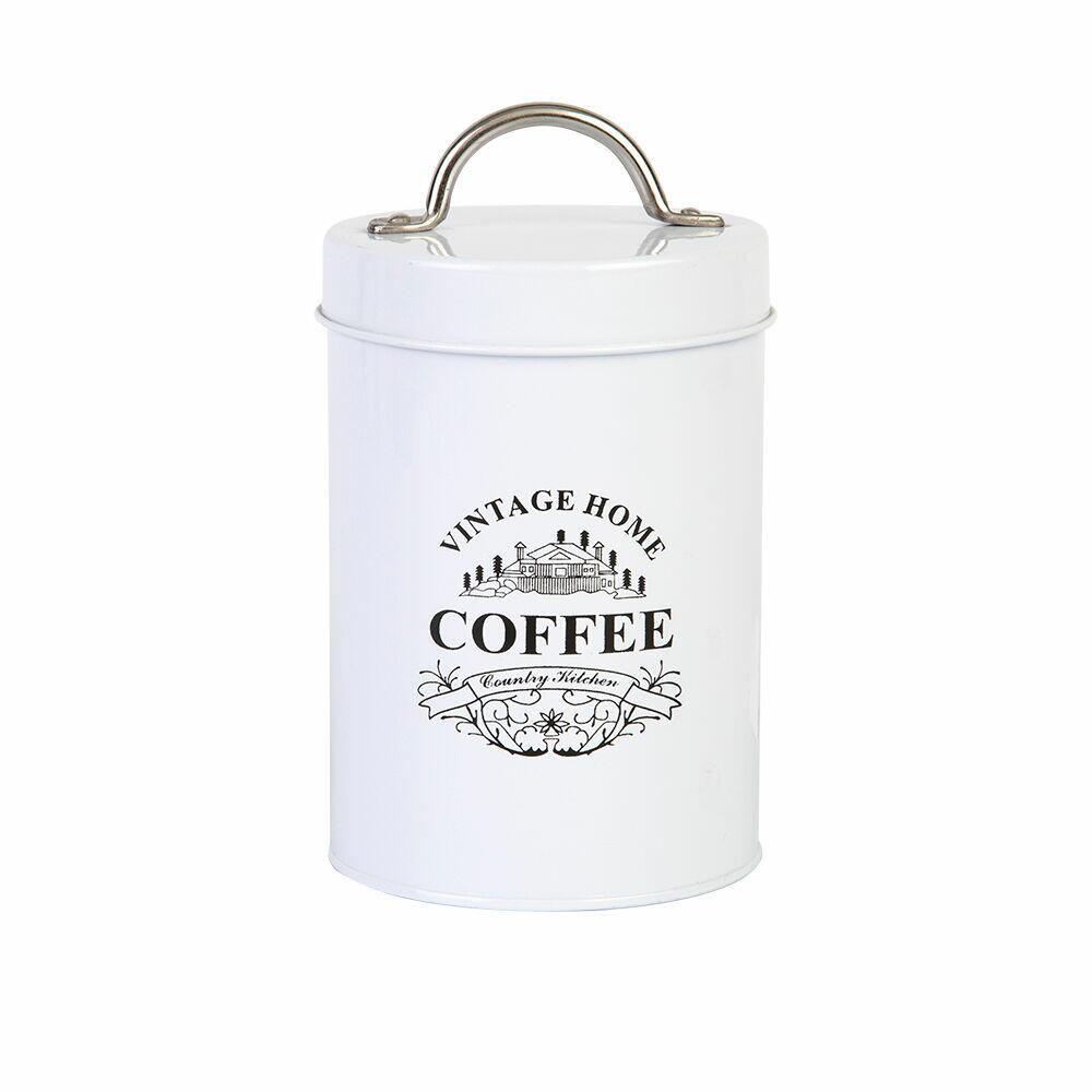 Porta Café Provence Branco 14,5cm Casa&Ideia