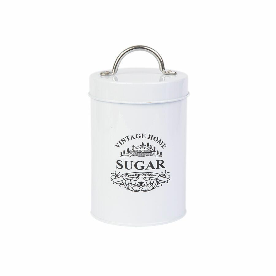 Porta Açúcar Provence Branco 14,5cm Casa&Ideia