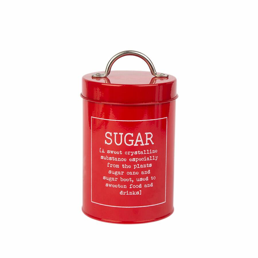 Porta Açúcar Provence 14,5cm Vermelho Casa&Ideia