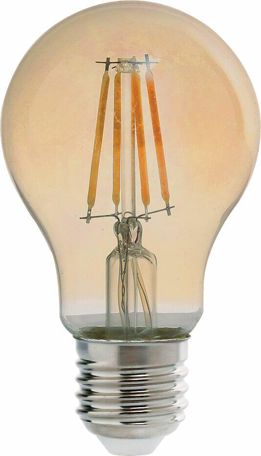 Lâmpada de Filamento LED Avant Retrô Pêra A60 4W E27 Amarela