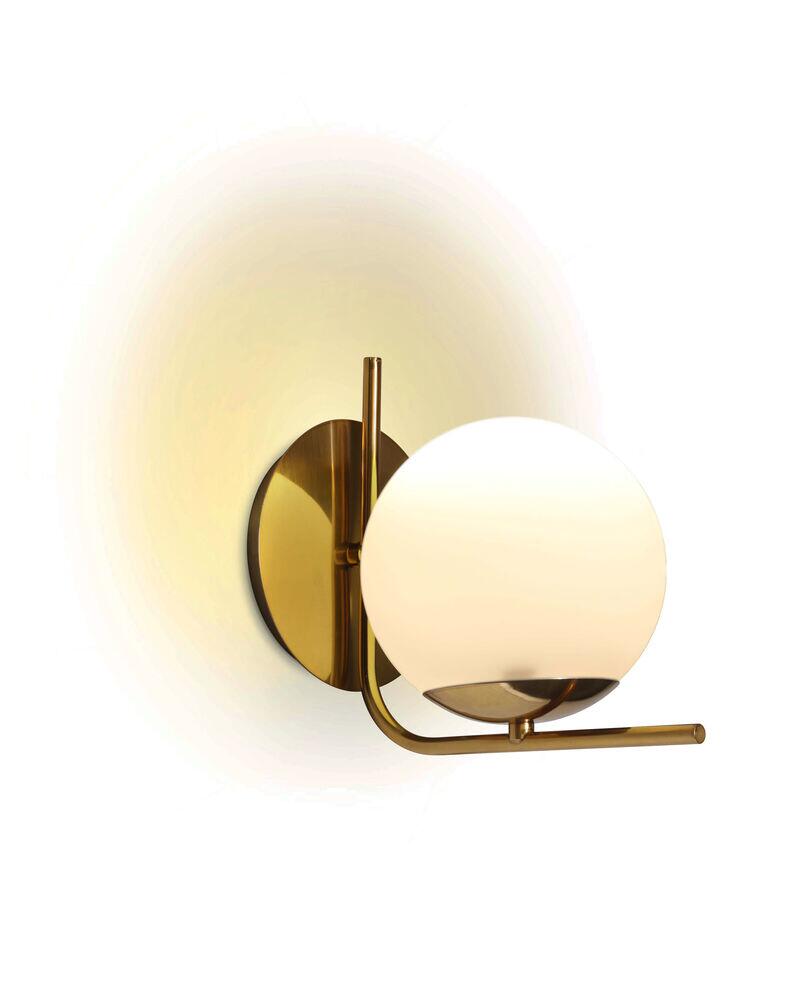 Arandela Uno 1 Lâmpada E27 Dourado Spot Line