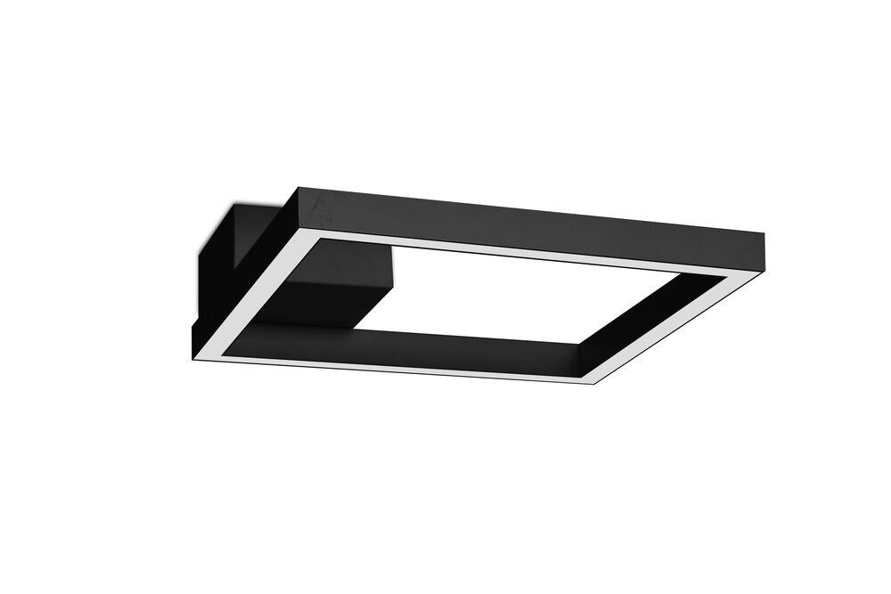 Plafon Led Case 22W 4000K Preto Luz Neutra Spot Line