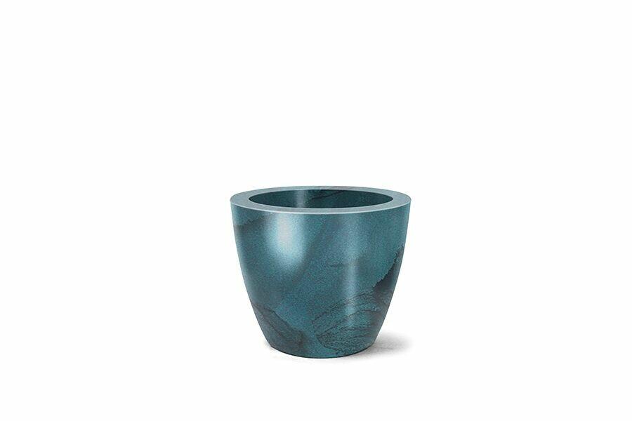 Vaso Plástico Classic Redondo 33cm Verde Esmeralda Nutriplan