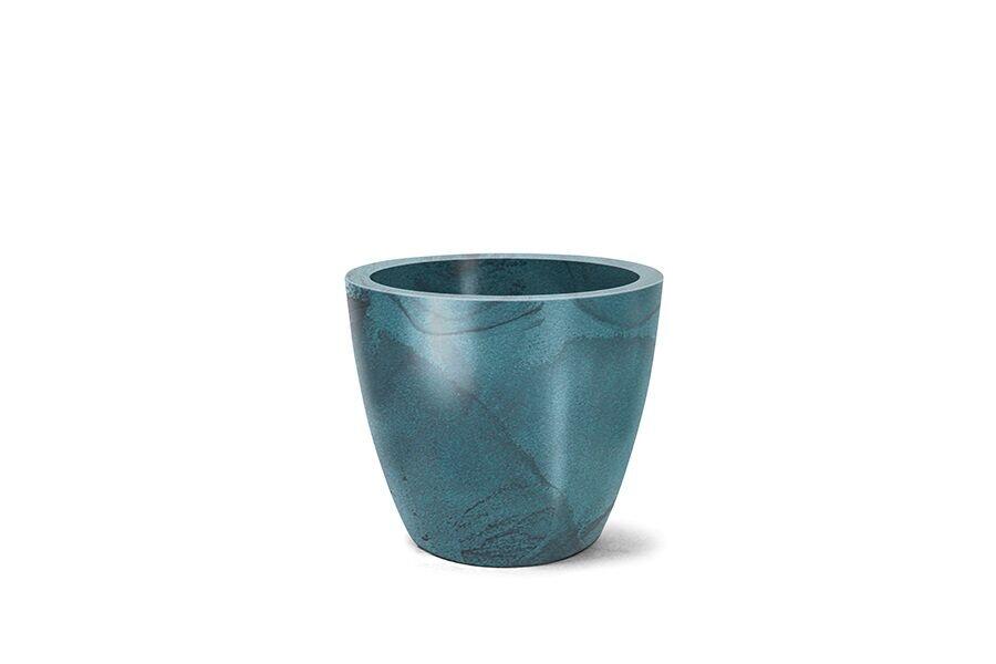 Vaso Plástico Classic Redondo 40cm Verde Esmeralda Nutriplan