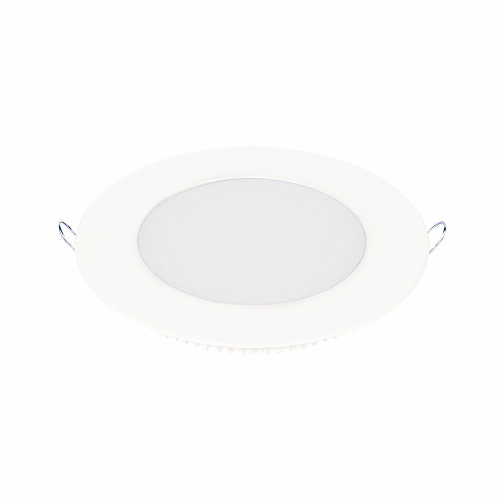 Painel LED Embutir Lux 12W 4000K Redondo Luz Neutra Taschibra