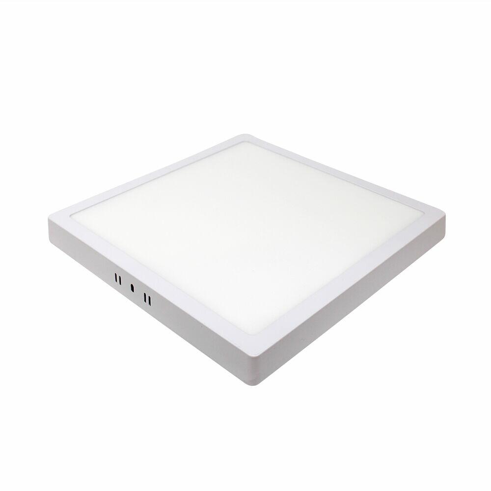 Painel LED Sobrepor Lux 24W 4000K Quadrado Luz Neutra Taschibra