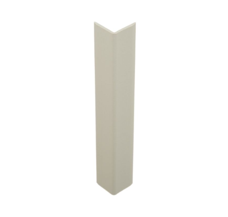 Cantoneira TEC 1242 PVC 3m Cinza Tecnoperfil