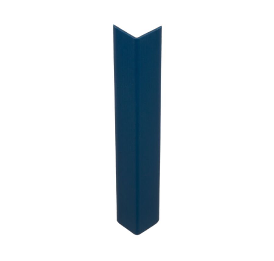 Cantoneira  TEC 316 PVC Rígido 3m Azul Escuro Tecnoperfil