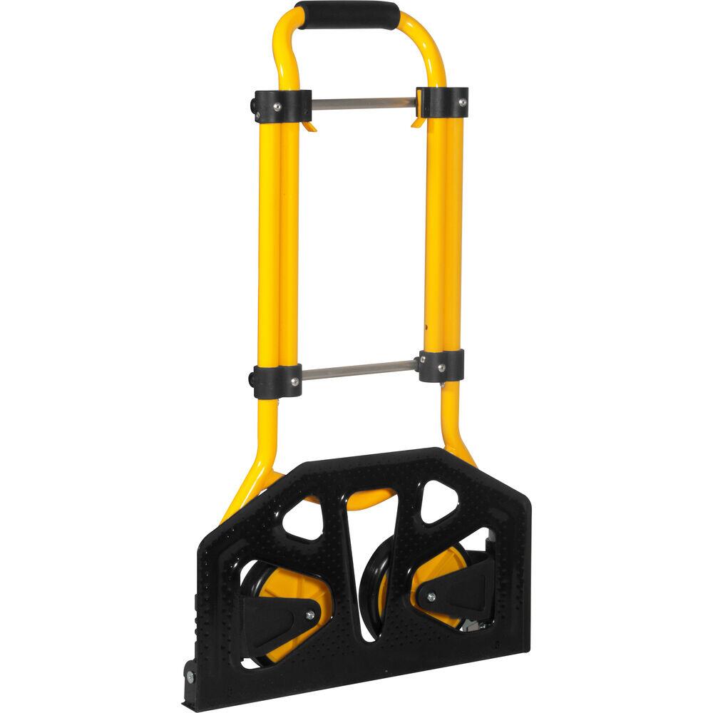 Carrinho de Armazém Dobrável Vonder 70kg Amarelo/Preto