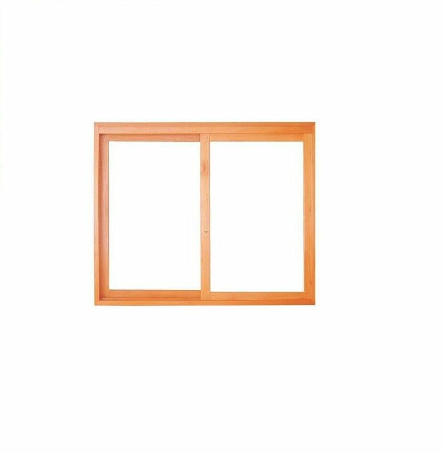 Janela de Correr Madeira Madecen 140x120cm 2 Folhas Eucalipto