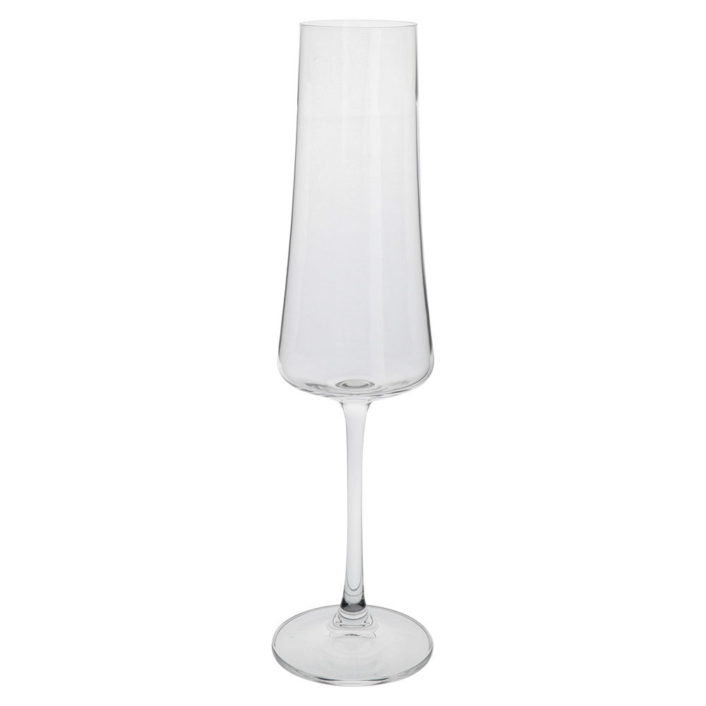 Taça de Cristal Bohemia Xtra Champangne 210ml Transparente