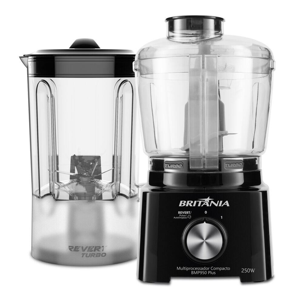 Multiprocessador Britânia BMP950P Plus 2 em 1 250W Preto