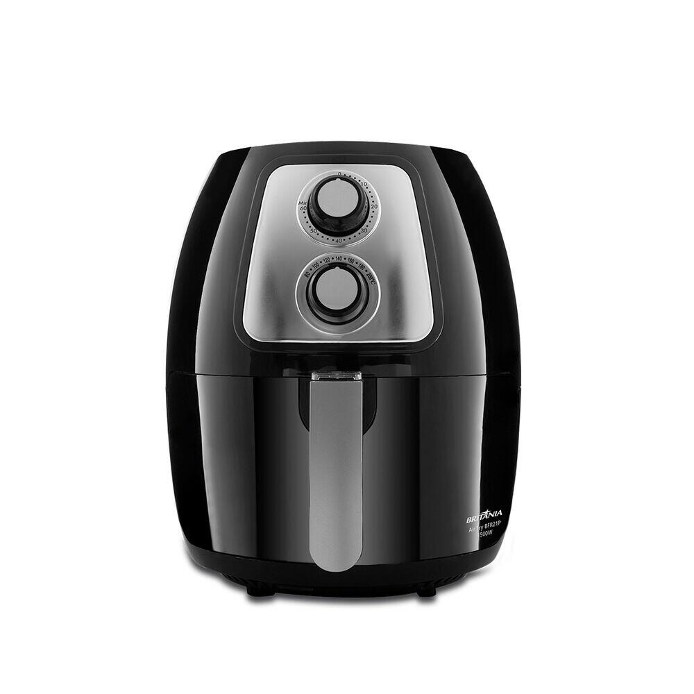 Fritadeira Elétrica sem Óleo BFR21 Air Fryer 4L Preta Britânia
