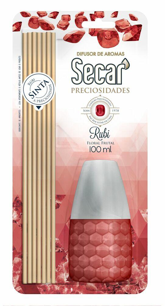 Difusor de Aromas Soin Soc Preciosidades 100ml Vermelho Rubi