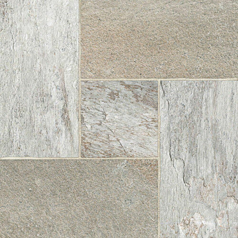 Piso Cerâmico Pedra Basalto Triunfo 773041 Bold Acetinado 57x57 Ilhabella