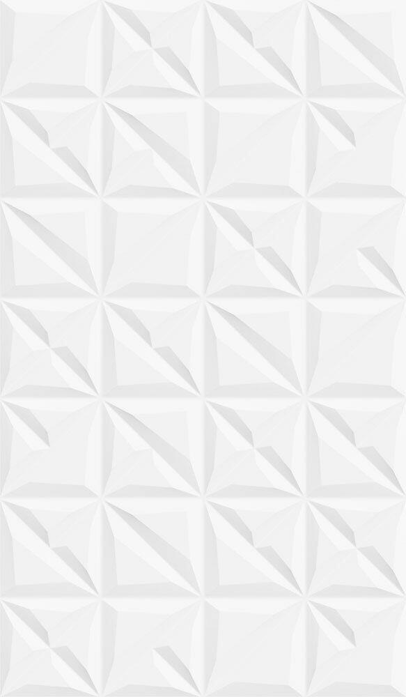 Revestimento Parede Bello Triunfo 771077 37x57 Bold Brilhante Branco Ilhabella