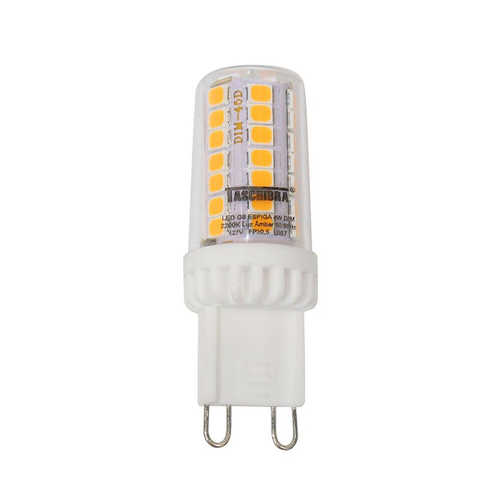 Lâmpada LED Taschibra Compact G9 3,5W 2200K Autovolt
