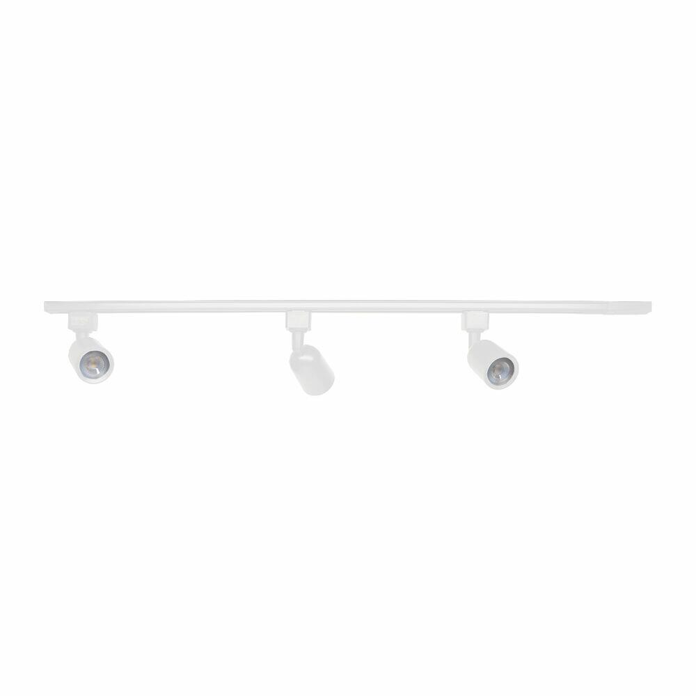 Kit Trilho 3 Lâmpadas 3000K 18W Branco Luz Amarela Taschibra