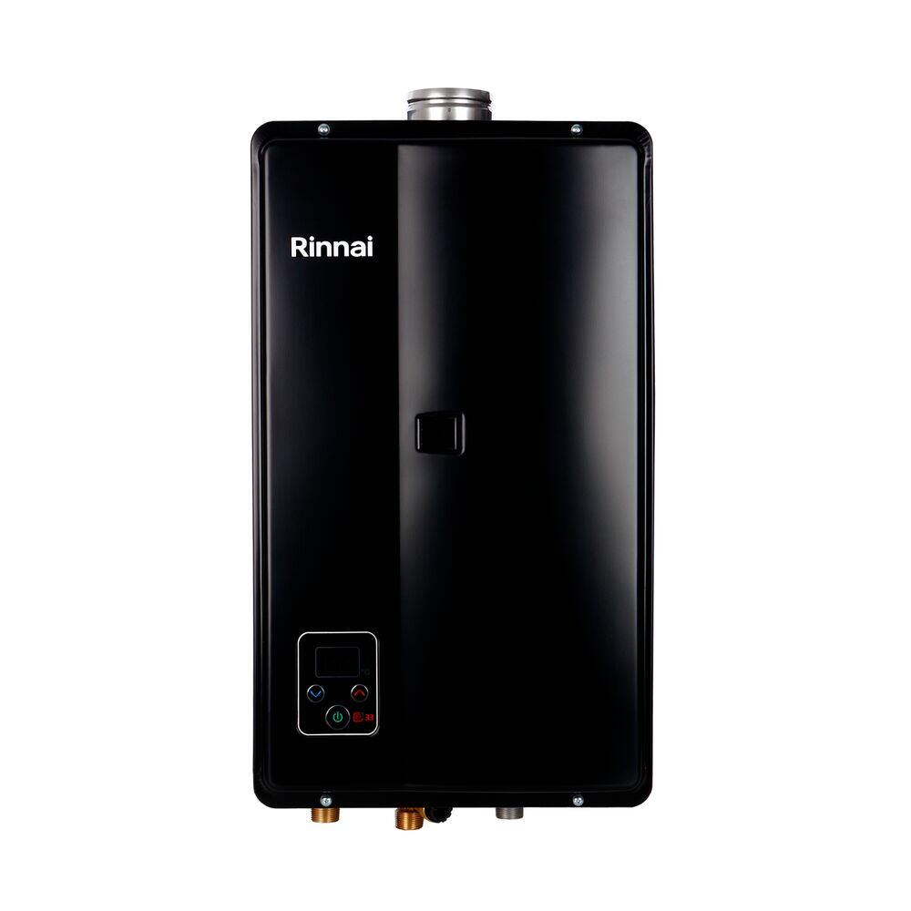 Aquecedor de Água a Gás GN Digital 32,5L/min Preta E33 Rinnai