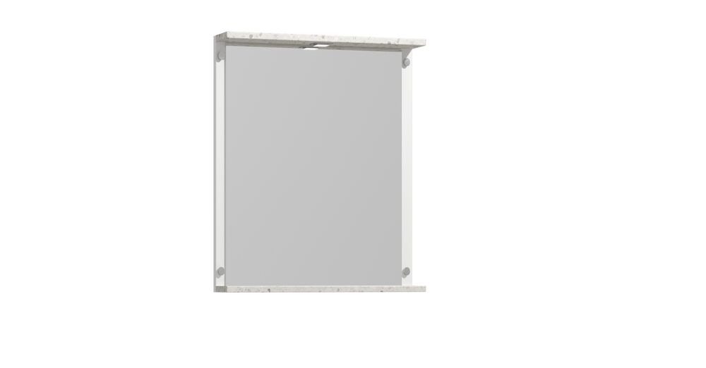 Espelheira C-Linea Delux 62x55cm cosmo/br