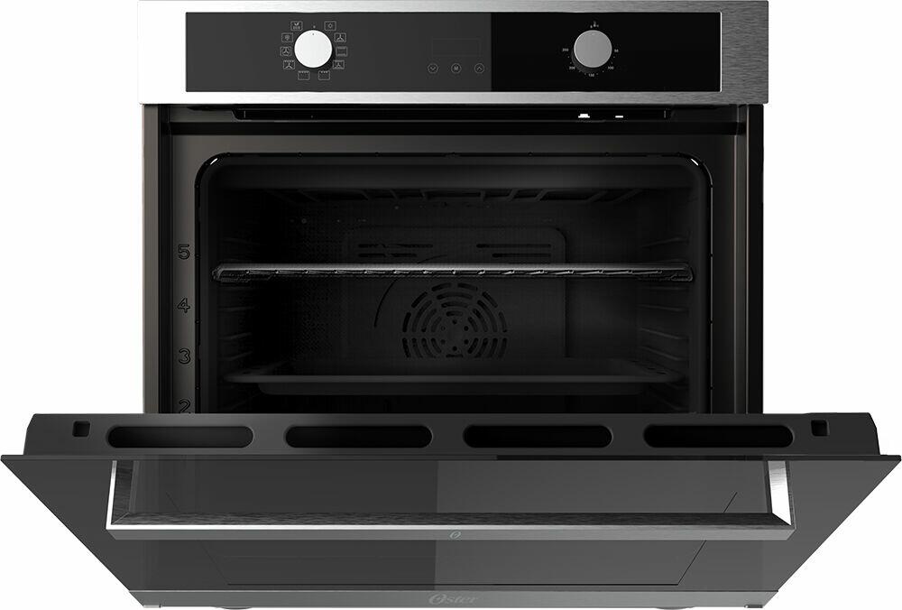 Forno Elétrico de Embutir OFOR7491 74L Preto/Inox Oster