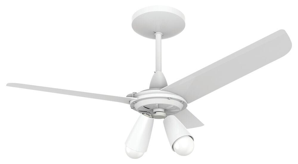 Ventilador de Teto Dunni Branco 3 Pás Aliseu