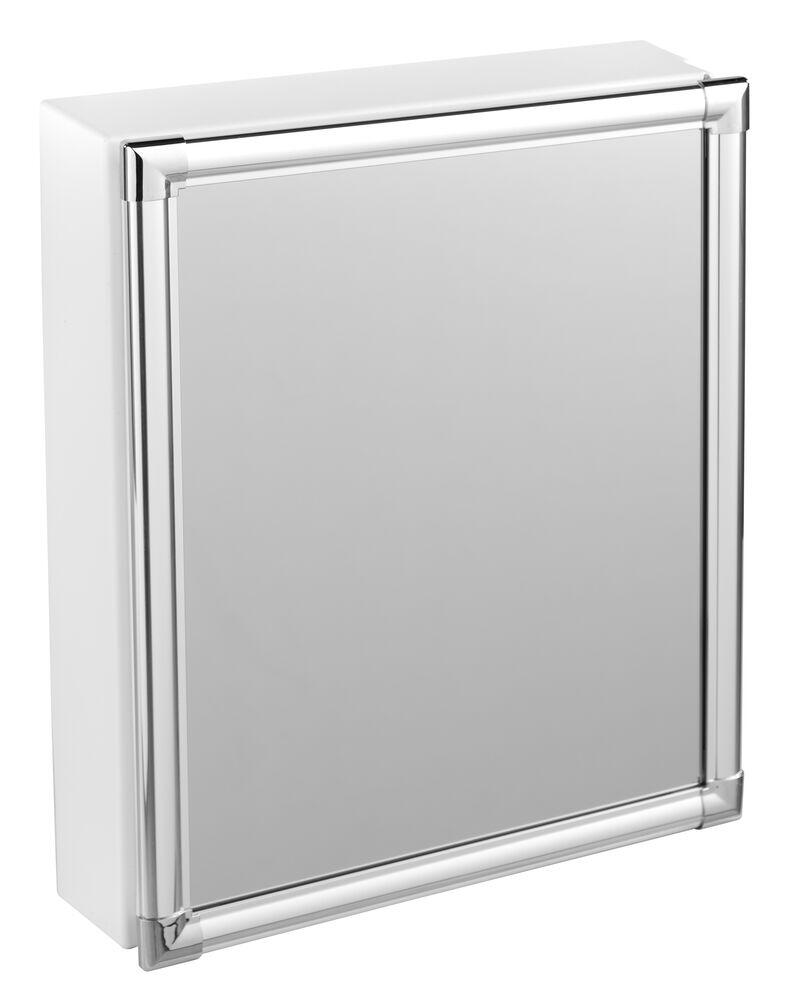 Espelheira de Alumínio Astra 36x45cm AL44 Branco