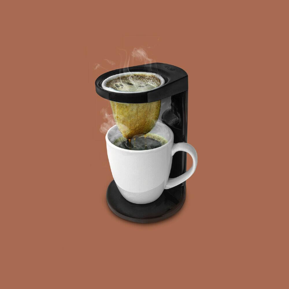 Passador de Café Martiplast My Coffe 10,8x10,8x17cm Preto